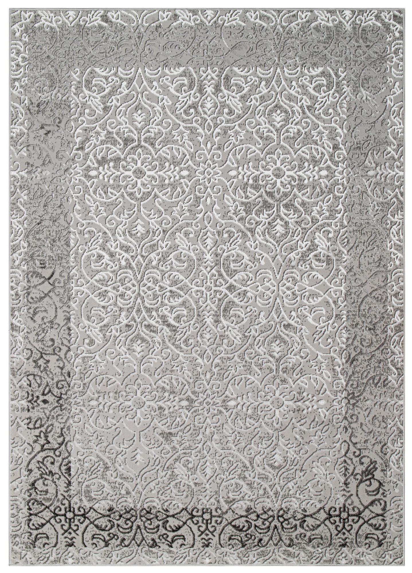 TEPPICH ARES Grau 80/150 cm - Grau, Kunststoff (80/150cm) - Tapiso