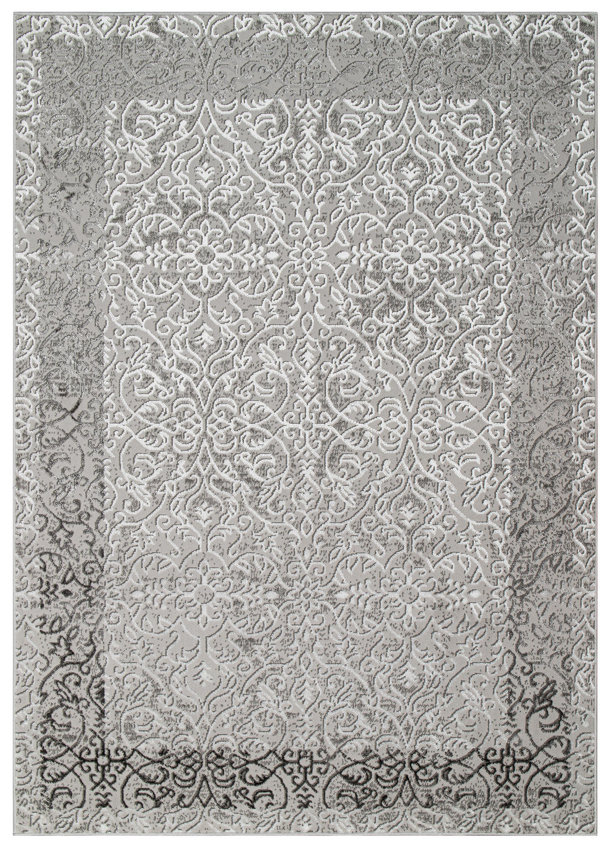 TEPPICH ARES Grau 160/220 cm - Grau, Kunststoff (160/220cm) - Tapiso
