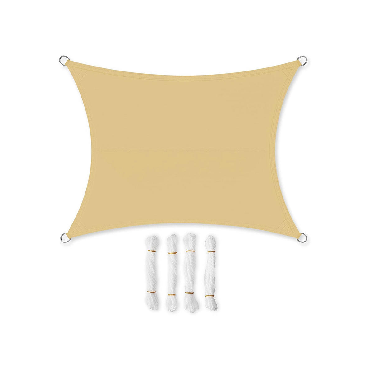 SONNENSEGEL - Beige, Textil (400/300cm) - Hansiro