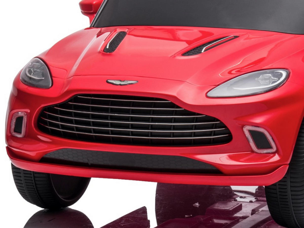KINDER ELEKTROAUTO Aston Martin Rot - Rot, Kunststoff (106/62/51cm) - TPFLiving