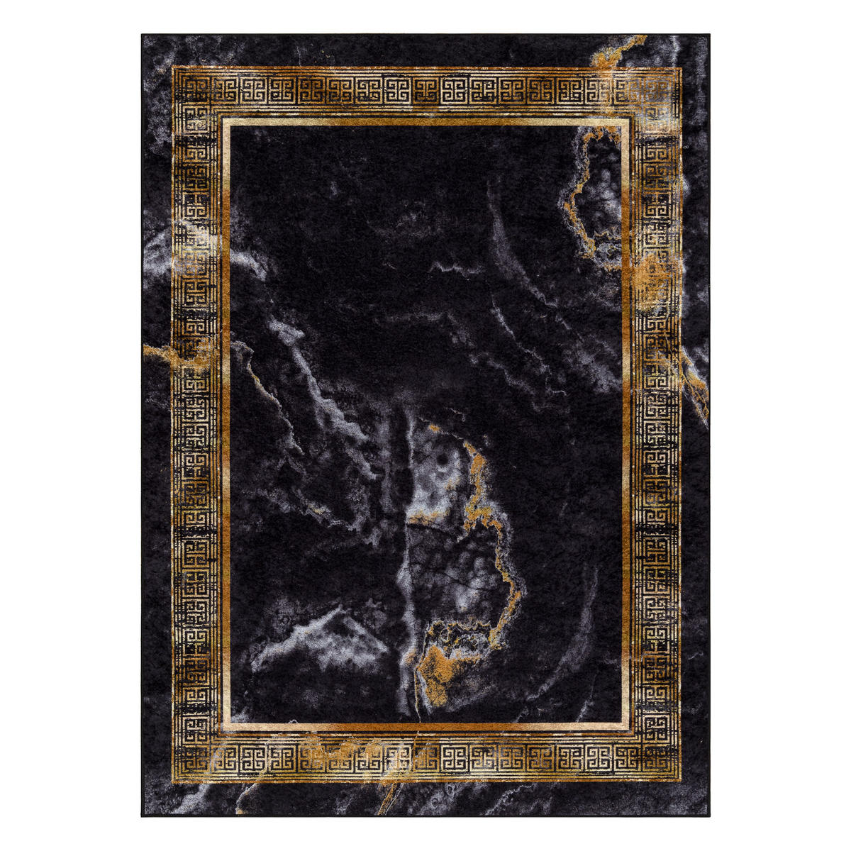 TEPPICH Miro 120/170 cm - Schwarz, Textil (120/170cm) - rugsX