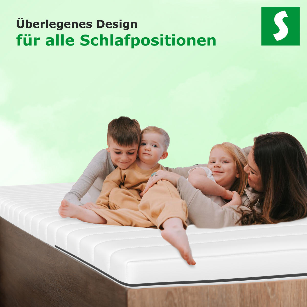 KALTSCHAUM-TOPPER – 120/200 cm, 11 cm Höhe - Weiß, Textil (120/200cm) - Schlaftroll