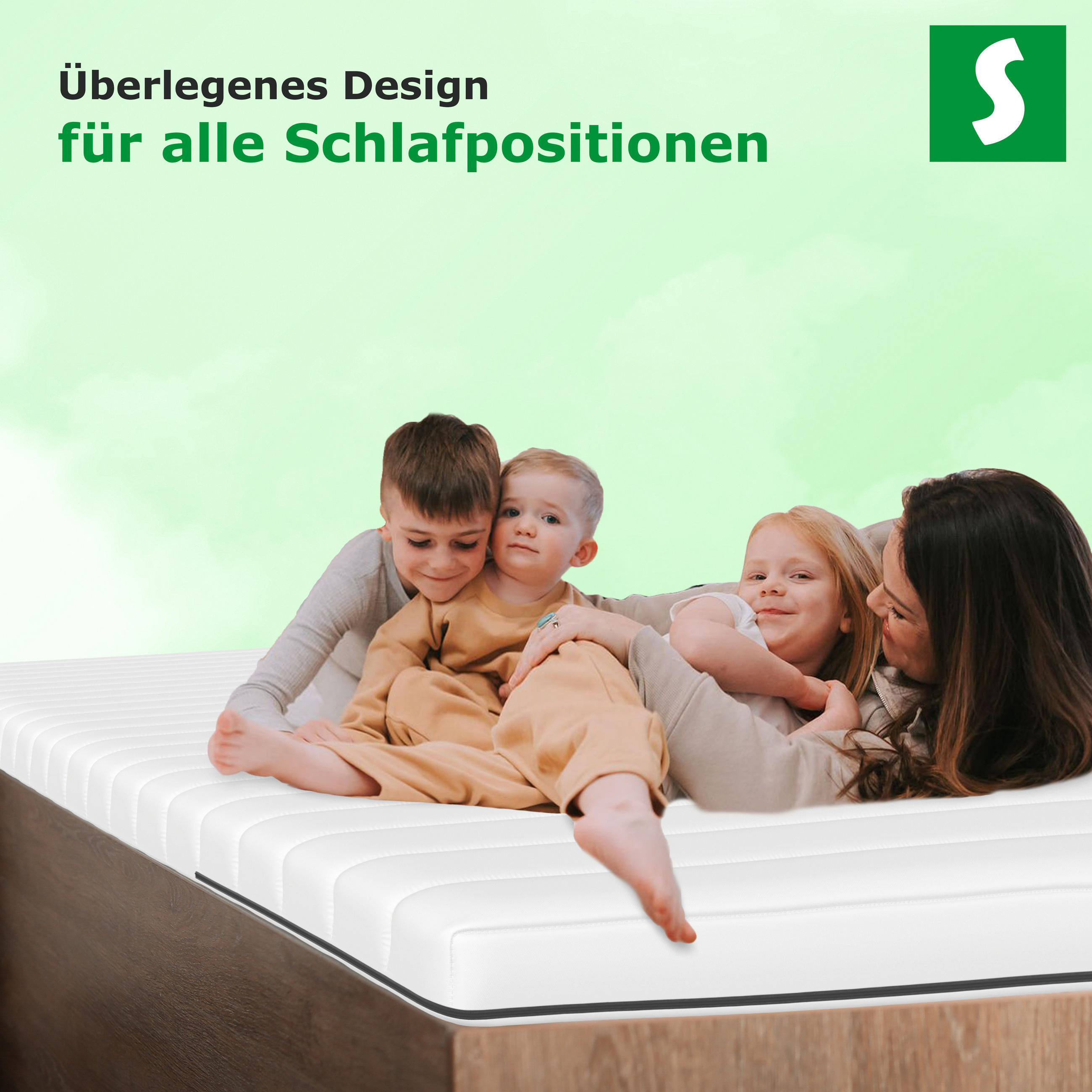 Thumbnail - Schlaftroll Kaltschaum-Topper, Weiß, Textil, 1-Sitzer, Rechteckig, 80x190 cm, Oeko-Tex® Standard 100, wendbar, antibakte...