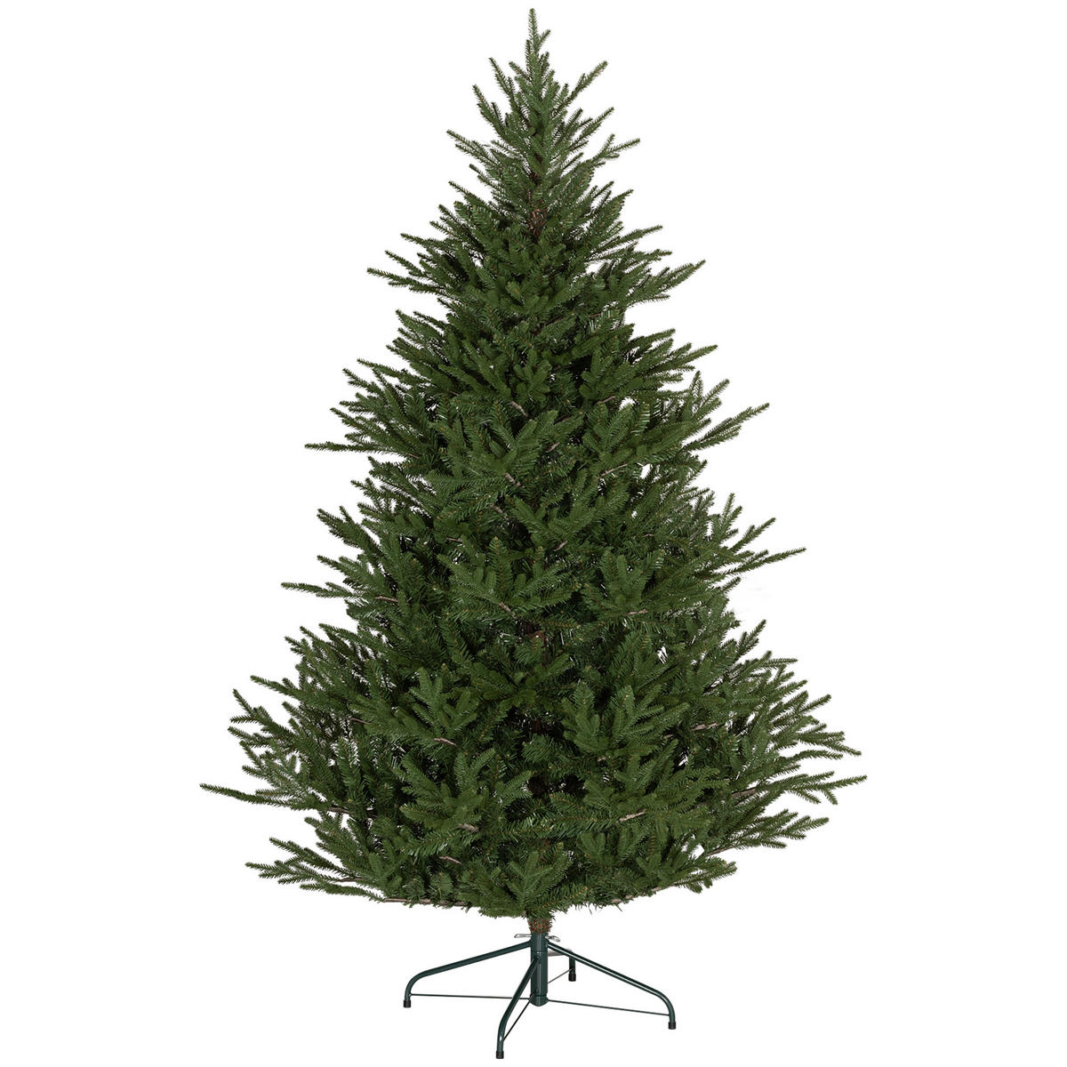 WEIHNACHTSBAUM DE-41609 Realistisch, Schnellaufbau, 183 cm - Grün, Kunststoff (183cm) - ComfortXL