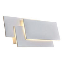 WANDLEUCHTE Trio, Weiß, 26cm - Weiß, Metall (12.5/26/26cm) - KOSILUM