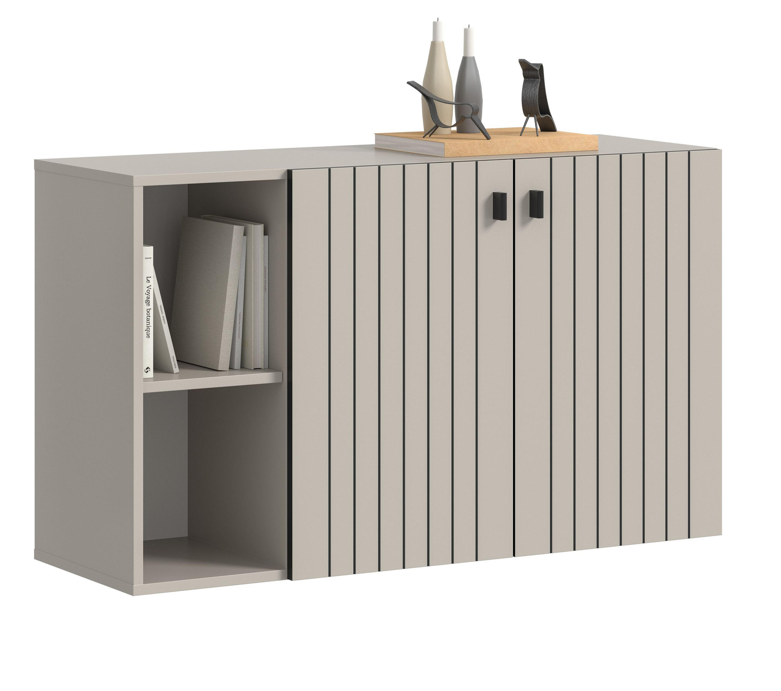 Homes & Jones Schuhschrank Kaschmir 106x63x37 cm
