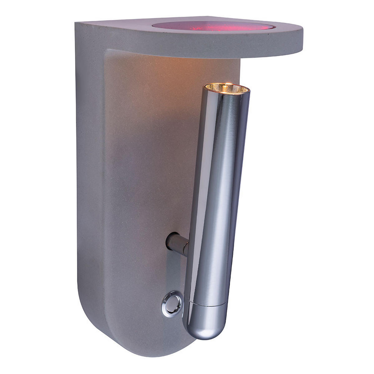 LED WANDLEUCHTE TIMO Grau - Grau, Stein (10.5/22/12cm) - Globo Lighting