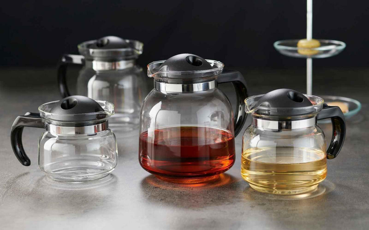 TEEKANNE Ravenna transparent 1,15 l - Transparent, Glas (1.15L) - Ritzenhoff Breker