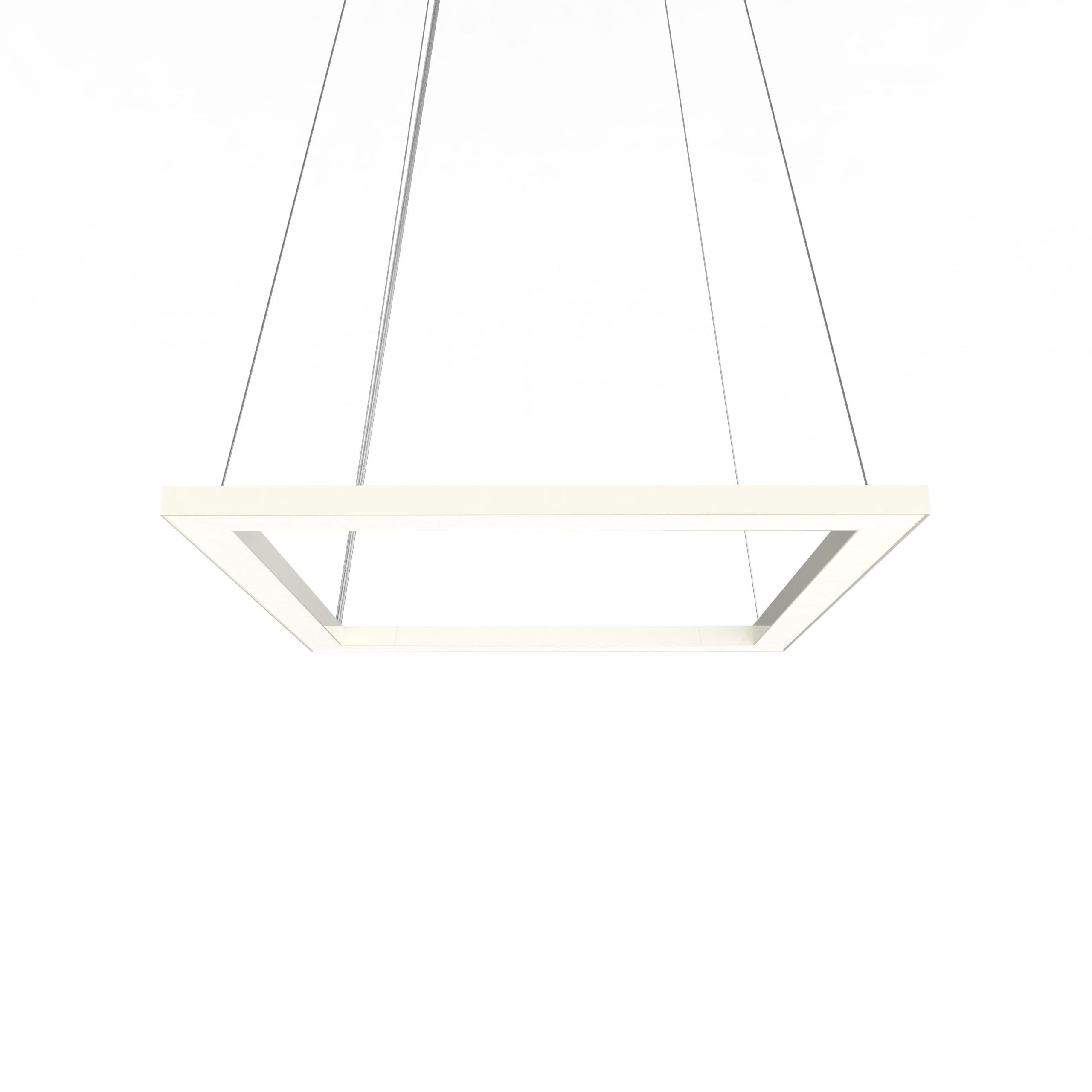Lumicom Led-Hängeleuchte Weiß Hochglanz 40x100x40 cm