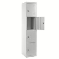 SCHLIESSFACH Grau - Grau, Metall (38/180/45cm) - MCW