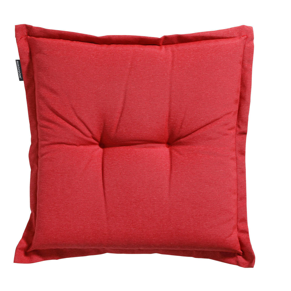 SITZKISSEN Panama 50/50 cm 4er-Set - Rot, Textil (50/5/50cm) - Madison