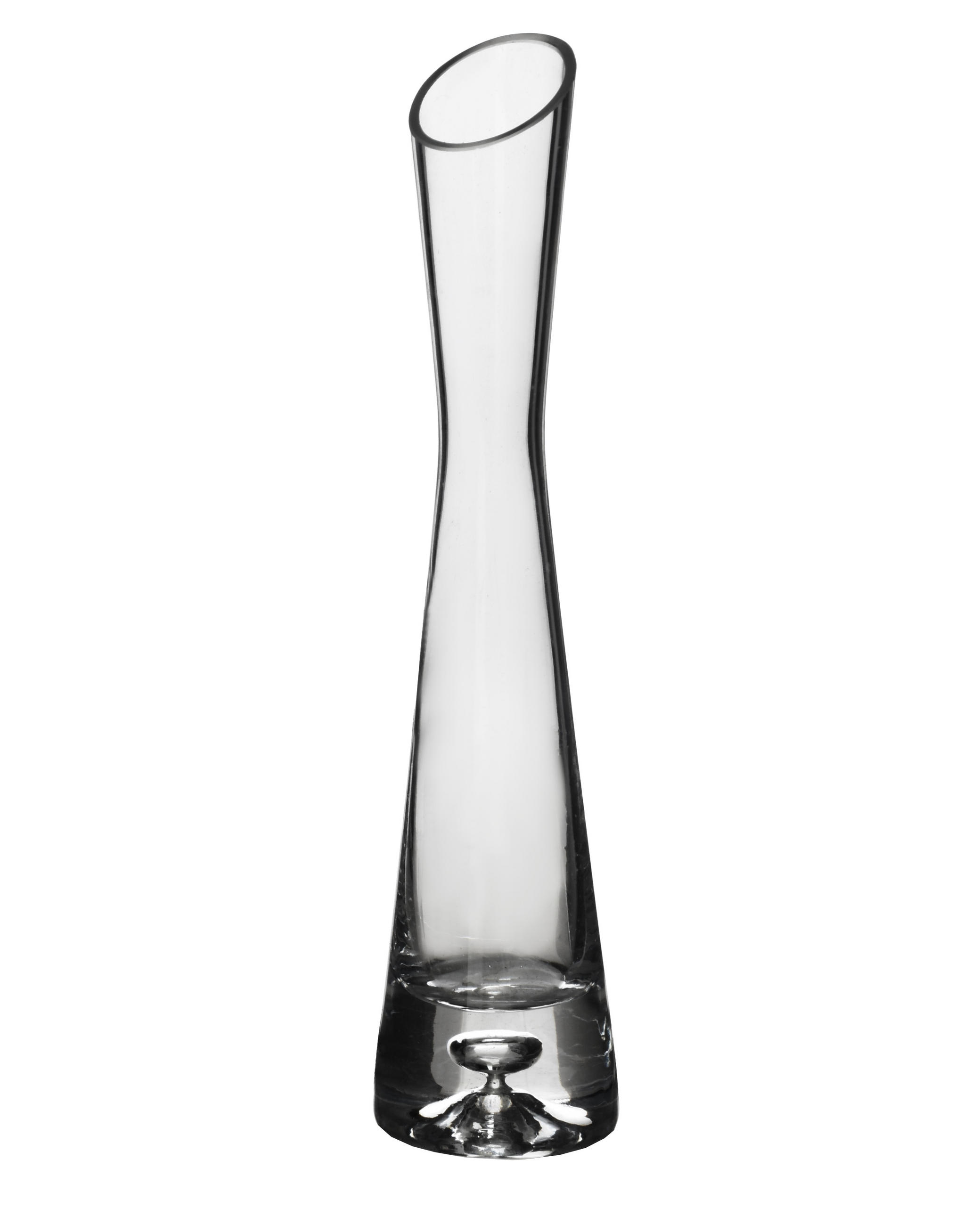 VASE Serenite Transparent Glas - Transparent, Glas (25cm) - Mondex