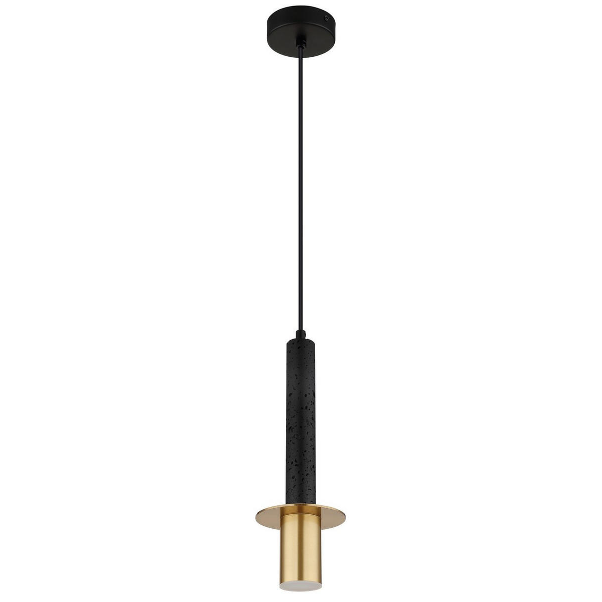 LED HÄNGELEUCHTE SHANNA, Metall, Schwarz, GU10 - Schwarz, Metall (12/12/130cm) - Globo Lighting