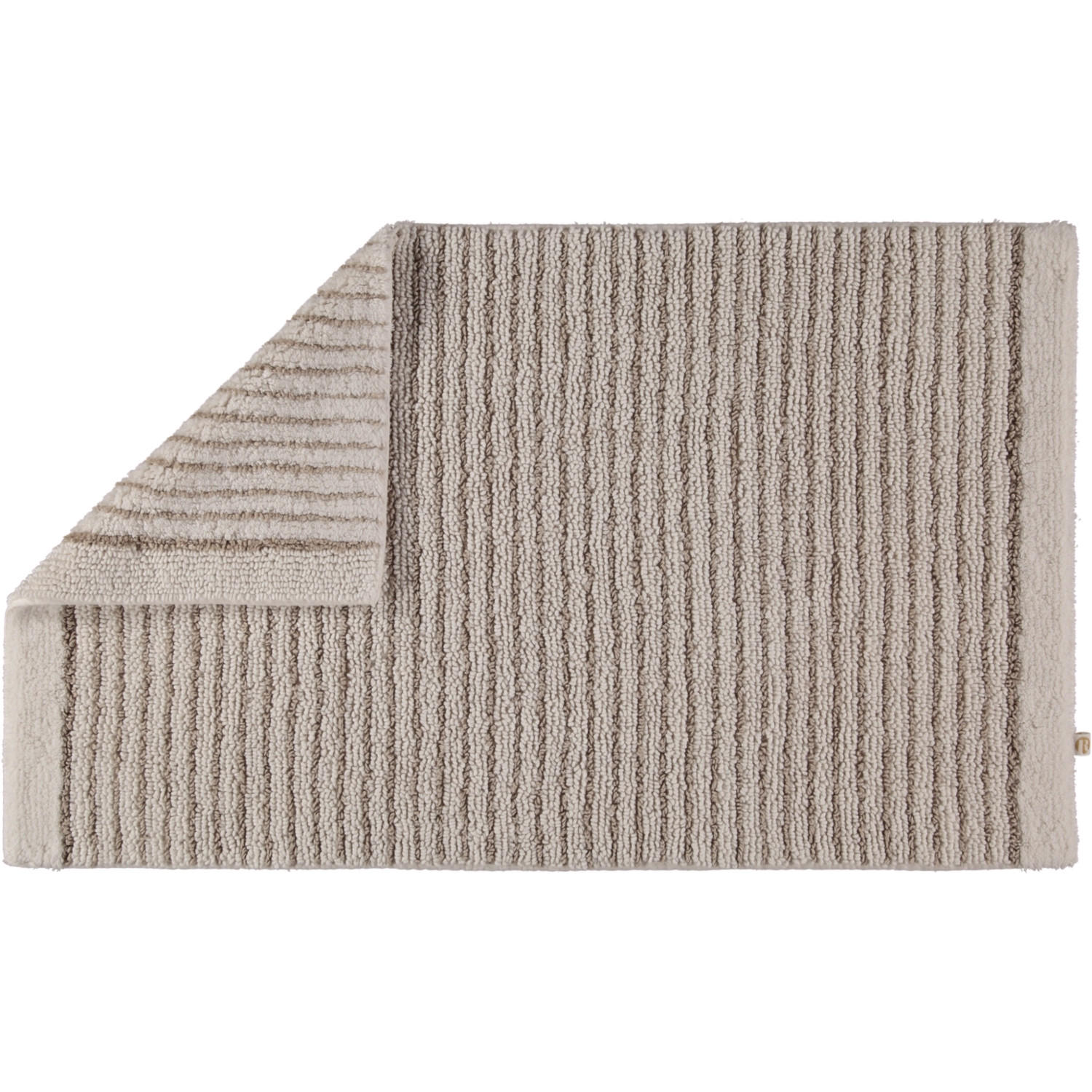 BADTEPPICHE LIN WEISS-NATUR - 1462 - Weiß, Textil (70/130cm) - Rhomtuft