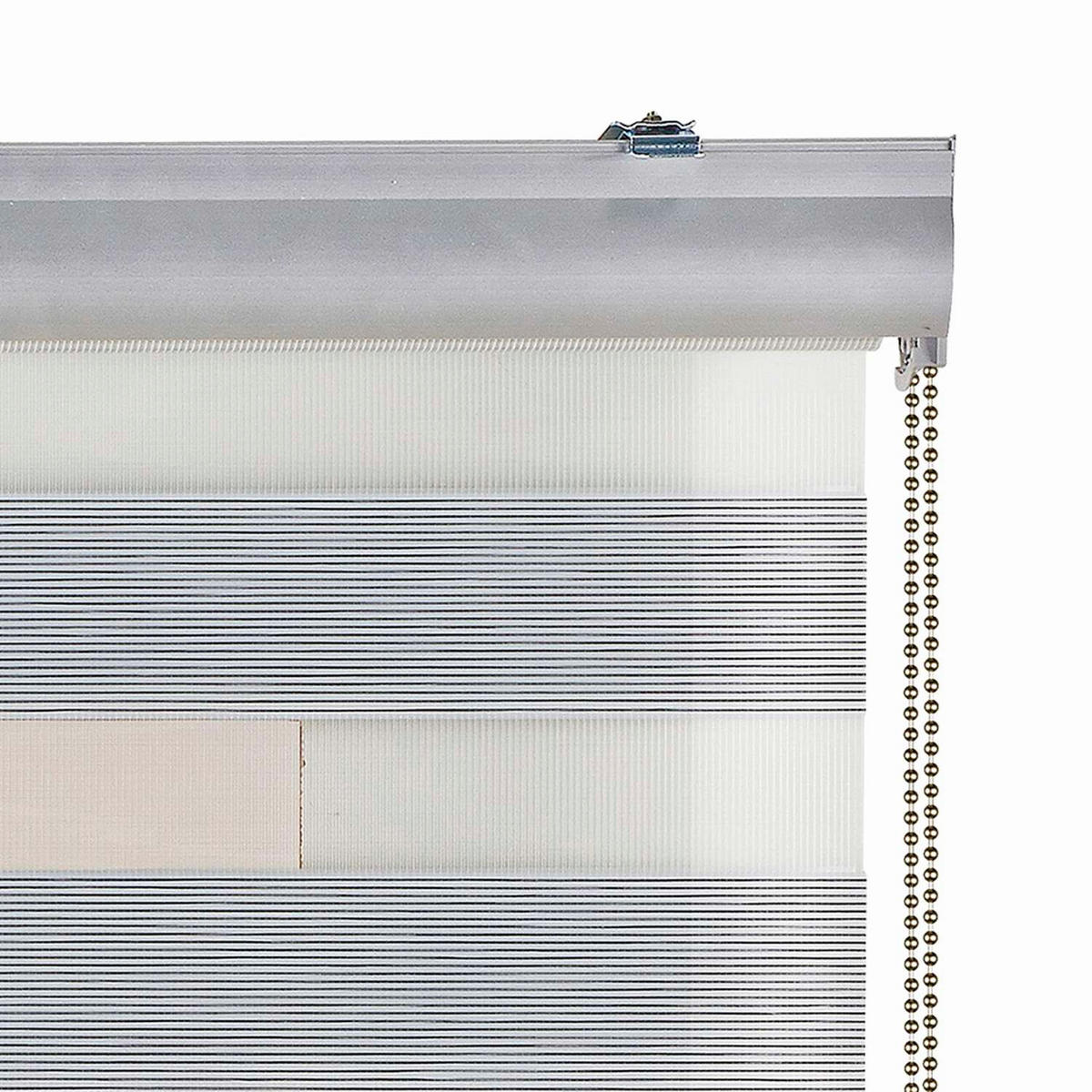 DOPPELROLLO Grau 140x250 cm - Grau, Kunststoff (140/250cm) - STORESDECO