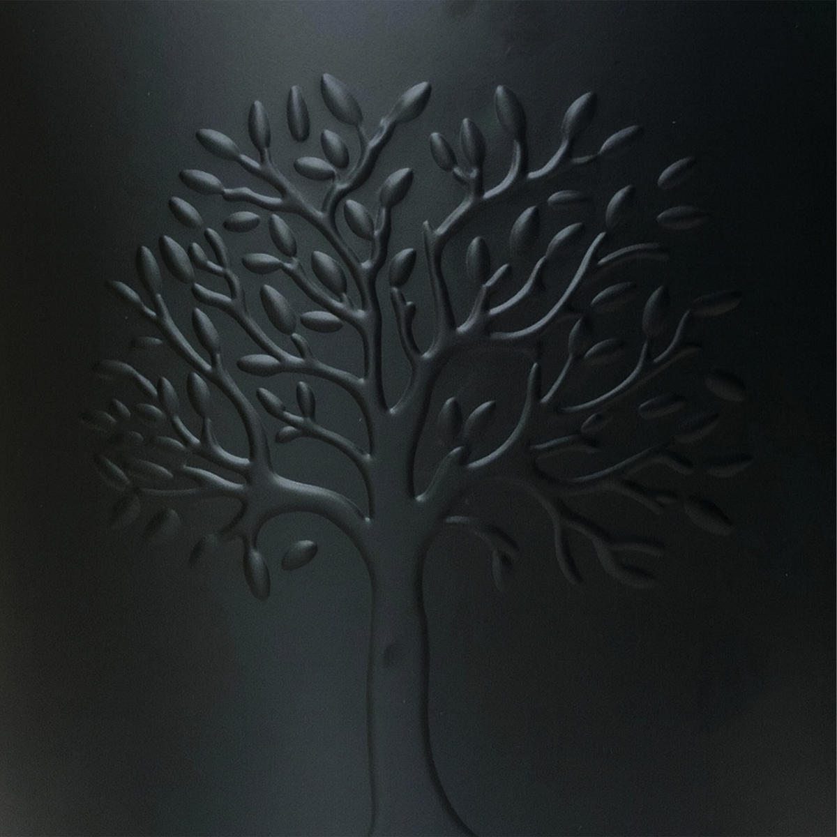 2XKOŠÍK na drevo - čierna, kov/koža (45/35/45cm) - Relaxdays