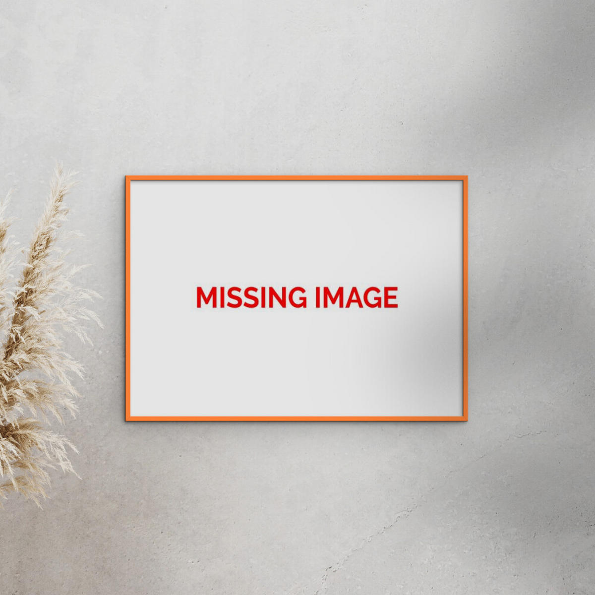 RAHMEN Orangenfarbenes Holz Acryl - Orange, Holz/Papier (15/21/2cm) - Poster&Frame
