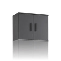 MEHRZWECKSCHRANK AUFSATZT Der Turm - Anthrazit, Holzwerkstoff (60/50/34.5cm) - Mokebo