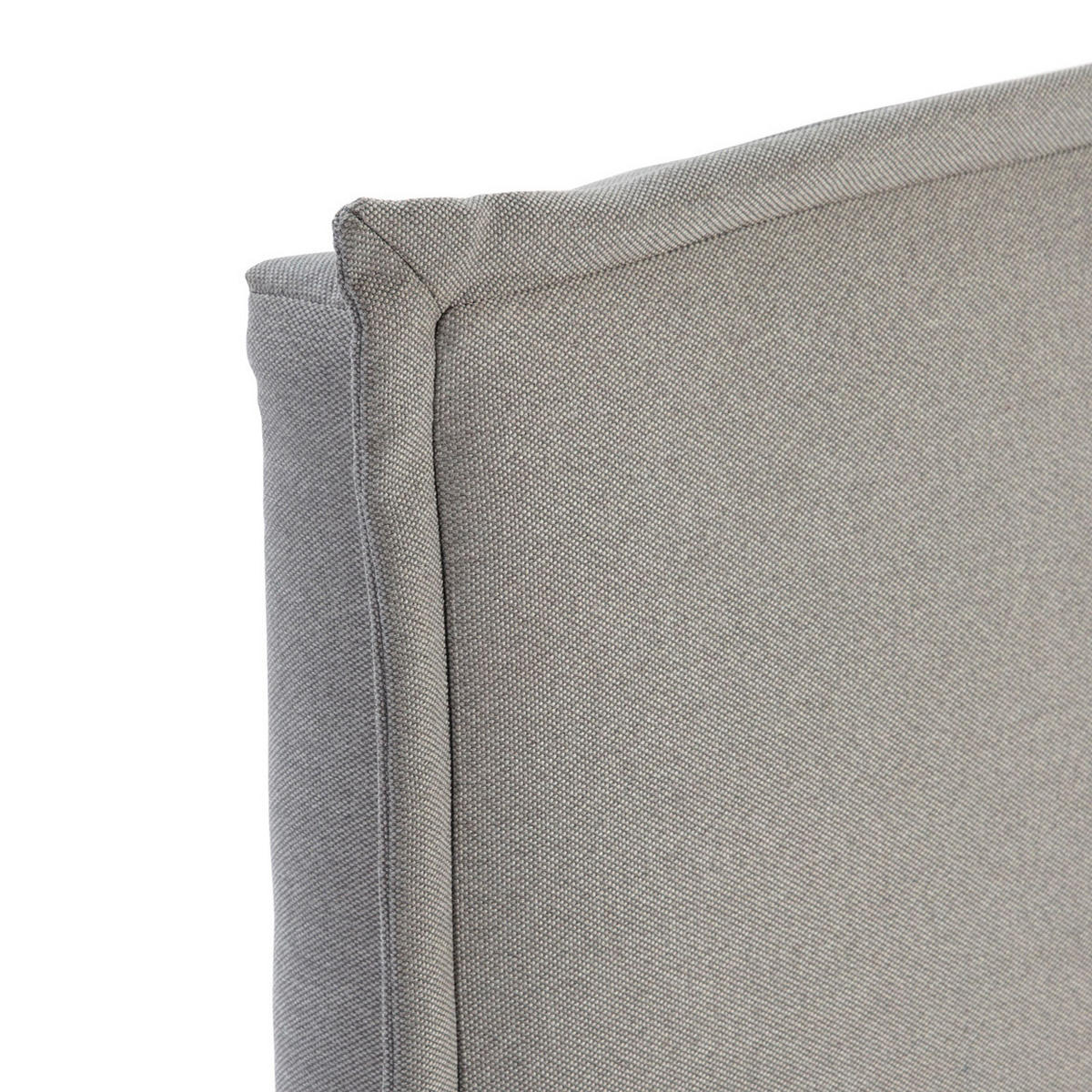 KOPFTEIL 160x100 cm Berlin grau - Grau, Textil (8/100/160cm) - VS Venta-stock