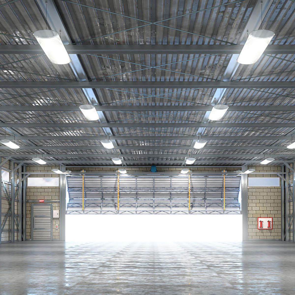 LED DECKENLEUCHTE Weiß Kunststoff - Weiß, Kunststoff (60/6.5/5.8cm)
