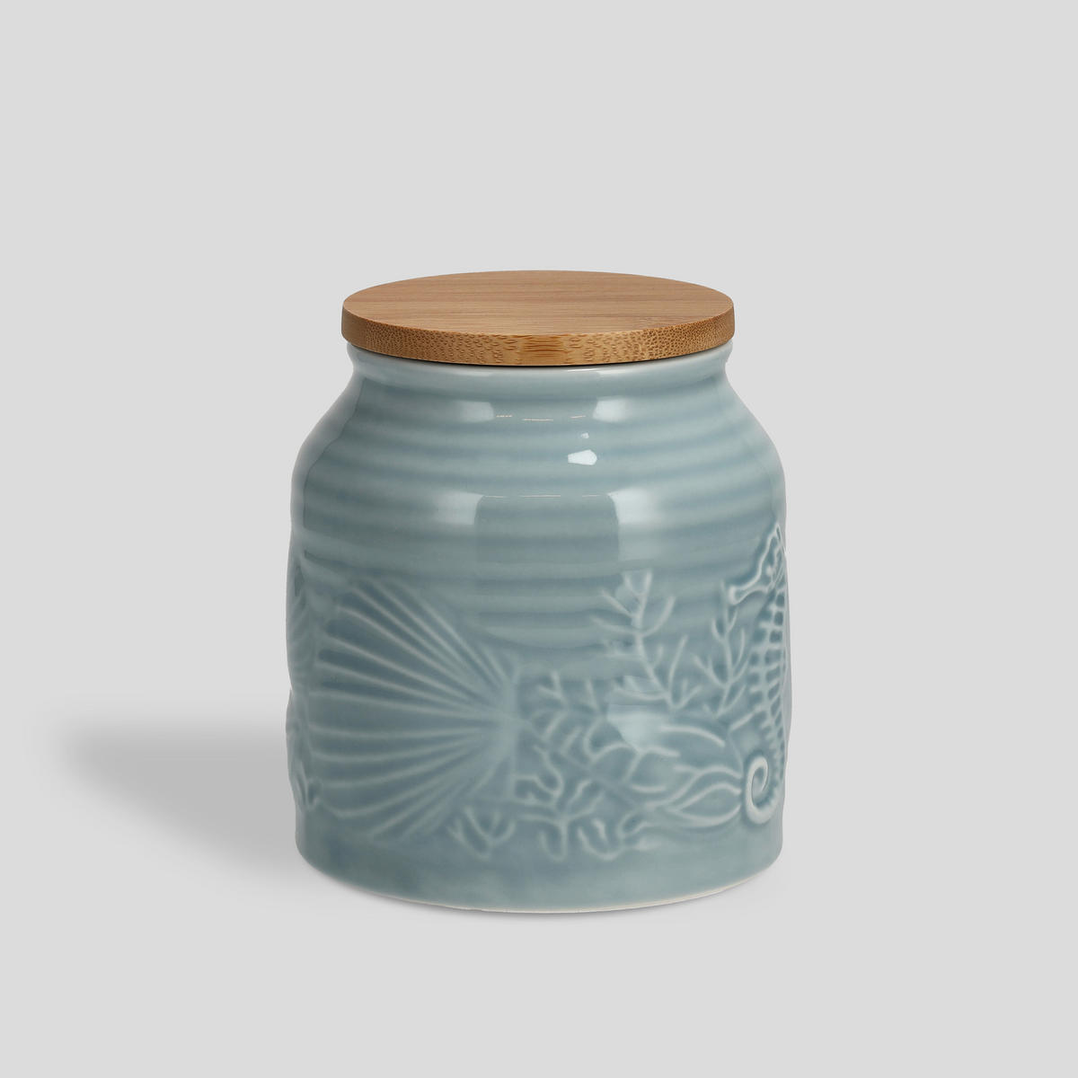 CONTAINER Aquarelle - Hellblau, Keramik (11/17/11cm) - home&you