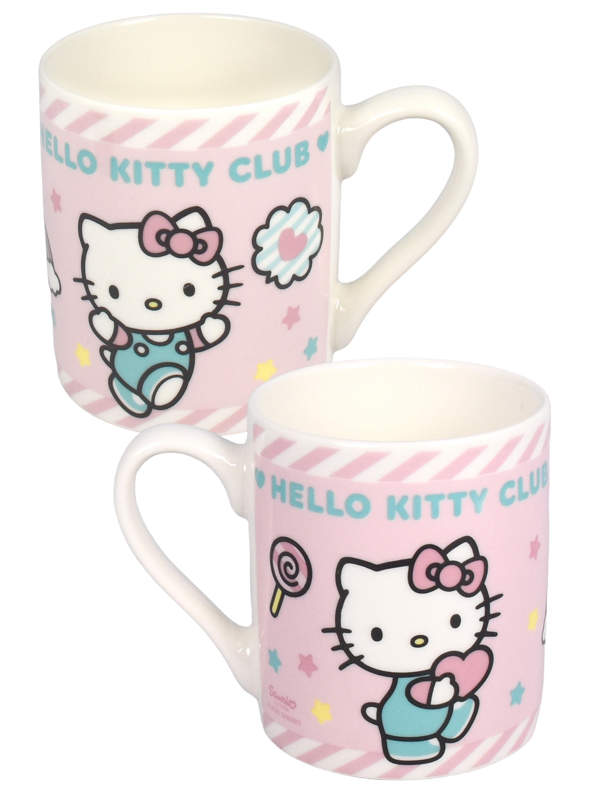 BECHER Hello Kitty Club Rosa 230 ml - Rosa, Keramik (0.23L) - Hello Kitty