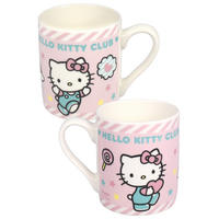 BECHER Hello Kitty Club Rosa 230 ml - Rosa, Keramik (0.23L) - Hello Kitty