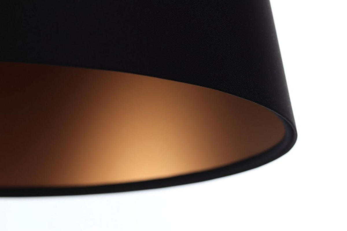 HÄNGELEUCHTE Kupfer 30/37 cm - Schwarz, Kunststoff (30/0.8/37cm) - ONZENO