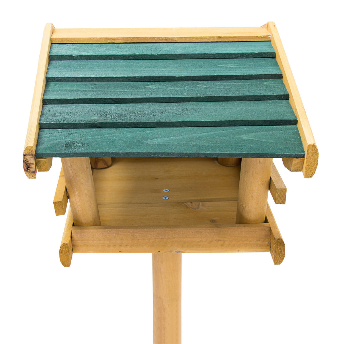 VOGELHAUS - Hellbraun, Holz (37/100/43cm) - Relaxdays