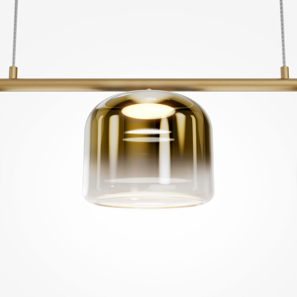 HÄNGELEUCHTE Spirito - Gold - 80/18/220 cm - Goldfarben, Metall (80/18/220cm) - Maytoni