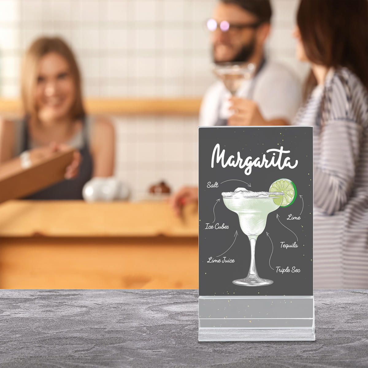 6XNAMIZNI okvir - prozorna, umetna masa (11/19/6cm) - Relaxdays