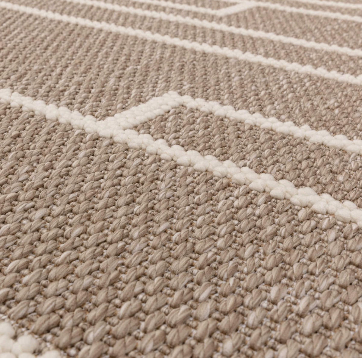 TEPPICH modern Wohn-/Schlafzimmer CANT Braun 160 x 230 cm - Braun, Textil (160/230cm) - Novatrend