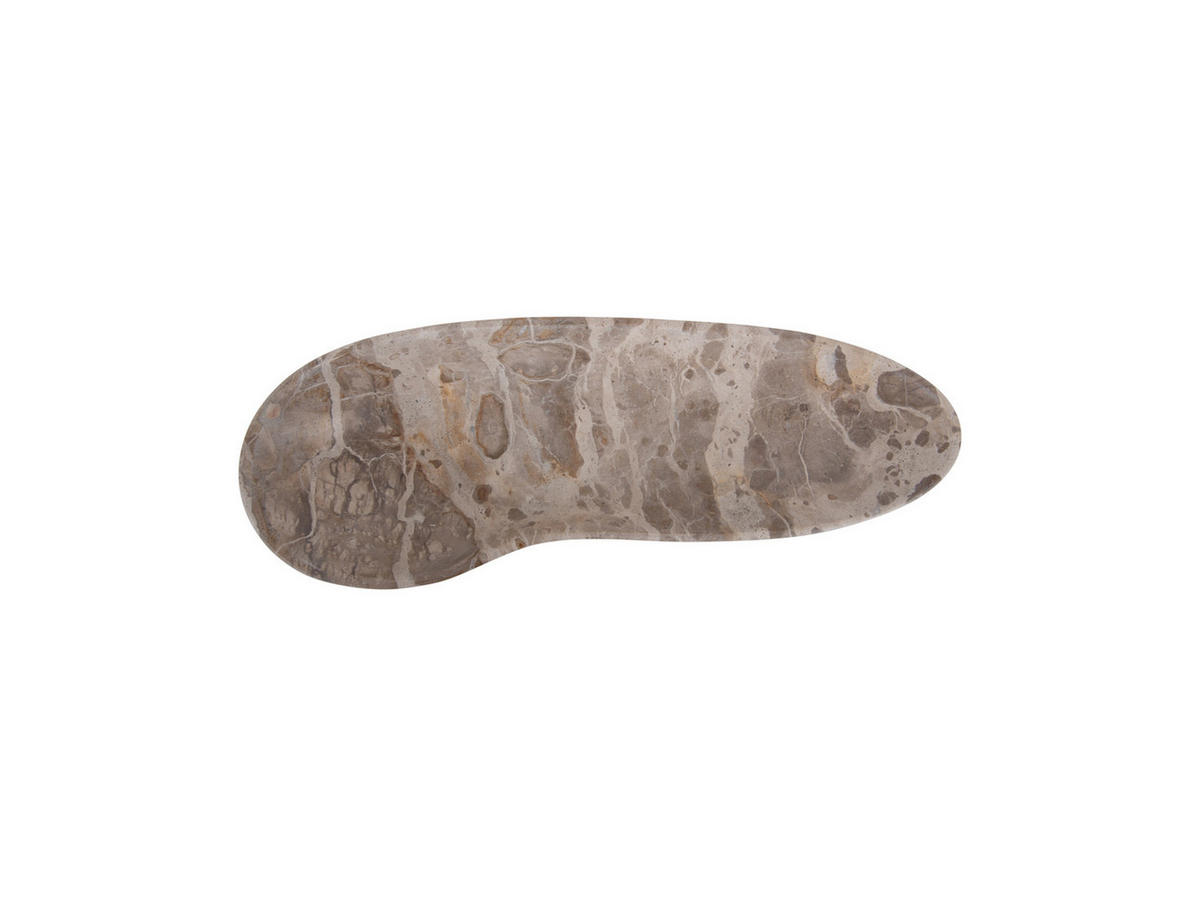 SCHALE Organic 37/13/7 cm - Braun, Naturmaterialien (7cm) - Present Time