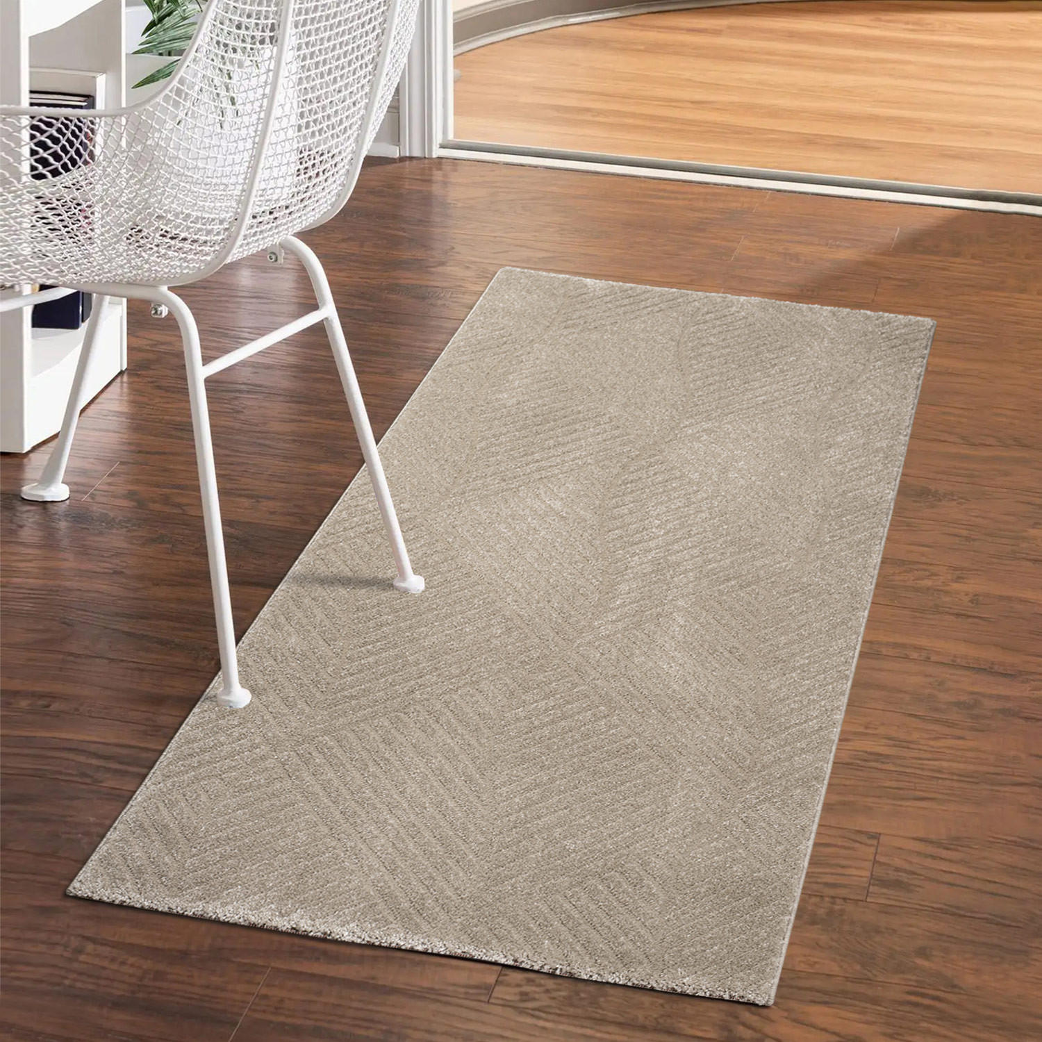 KURZFLOR-TEPPICH Fancy 904 Beige 80x150 cm - Beige, Textil (80/150cm) - carpet city