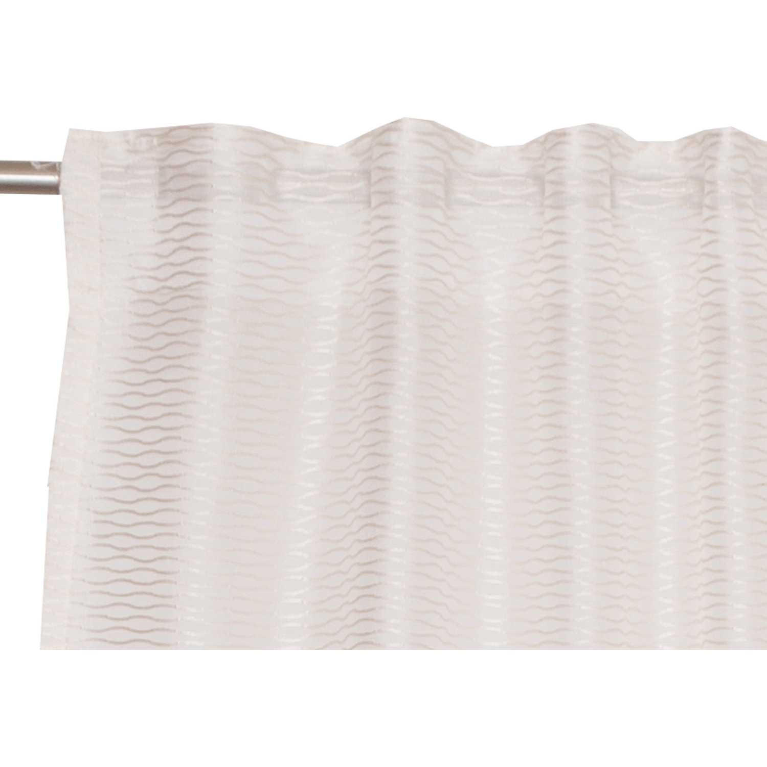 VORHANGSCHAL transparent  - Creme, Basics, Textil (130/250cm) - Schöner Wohnen