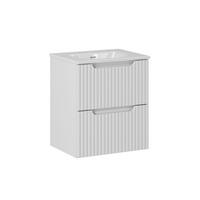 WASCHTISCH 50cm Riva Weiß - Weiß, Holzwerkstoff (50/57/40cm) - Petits-meubles