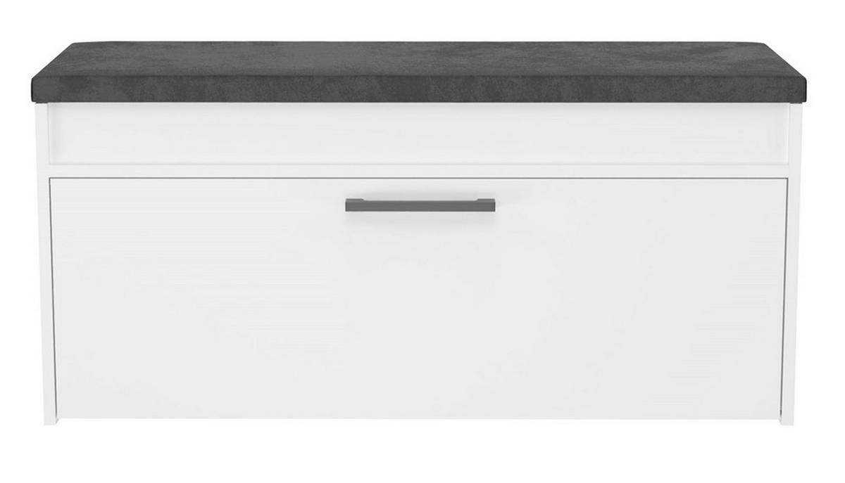 SKŘÍŇ NA BOTY Bílá 100/49/35 - bílá, kompozitní dřevo (100/49/35cm) - RAUMHIRSCH FURNITURE