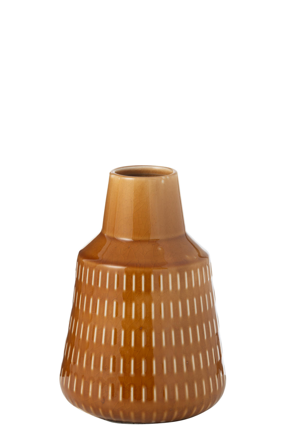 VASE - Orange, Keramik (23cm) - J-Line