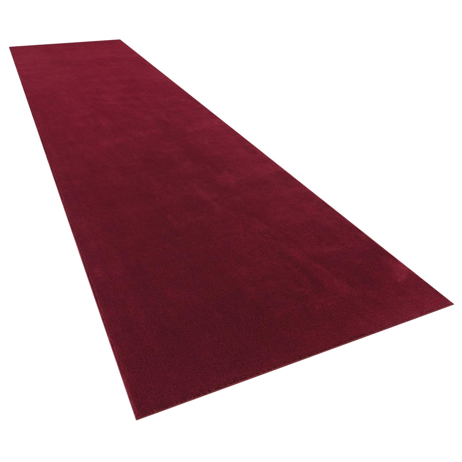 KURZFLORTEPPICH 80/300 cm Cadiz 630 - Rot, Kunststoff (80/300cm) - Paco Home