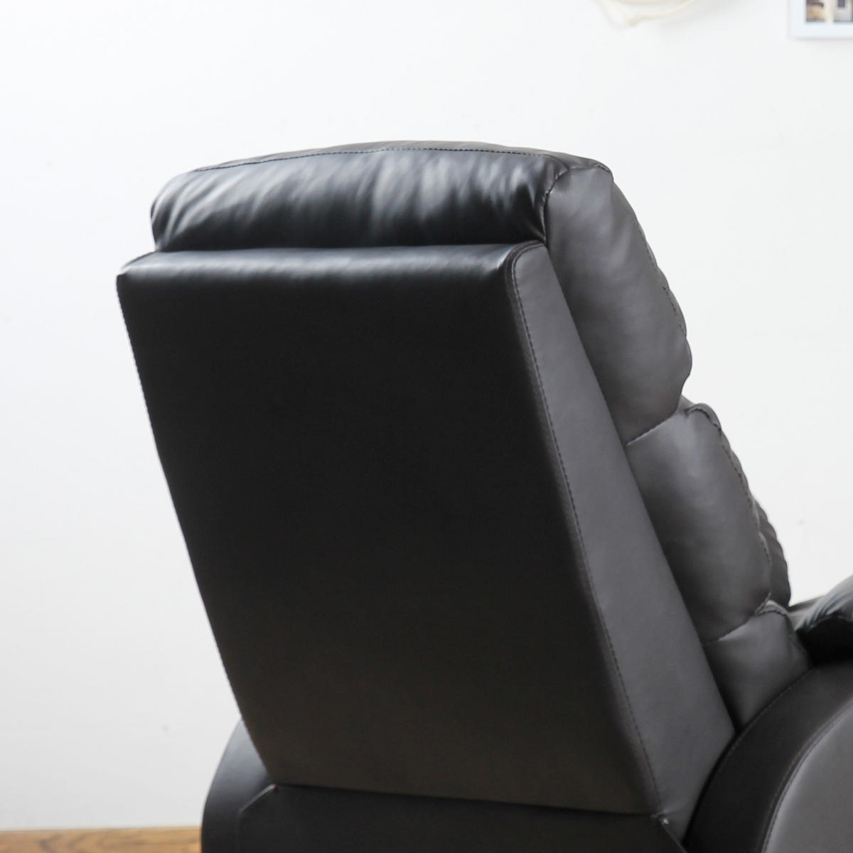 RELAXSESSEL, Stahl, MDF Kunstleder Braun - Braun, Metall (92/99/75cm) - HOMCOM