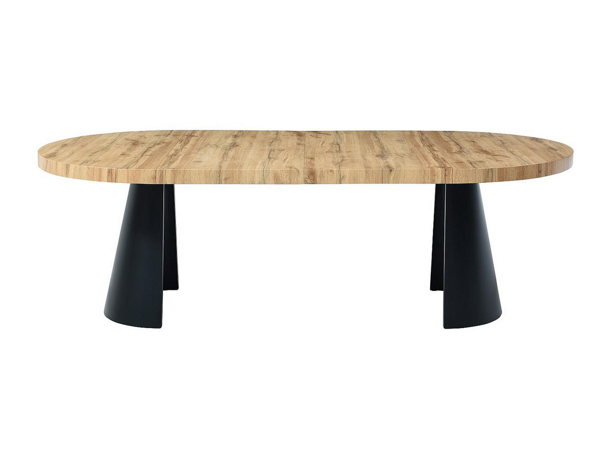 ESSTISCH - 4 Personen, 6 Personen, 8 Personen, 10 Personen, 12 Personen - holz - naturfarben hell Jarelia - Naturfarben, Holz/Metall (120/240/76cm) - Vente-Unique