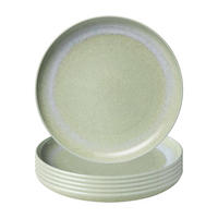 SPEISETELLER Perlemor Alga grün ø 27,1 cm 6er Set - Grün, Keramik (27.1cm) - like.Villeroy & Boch