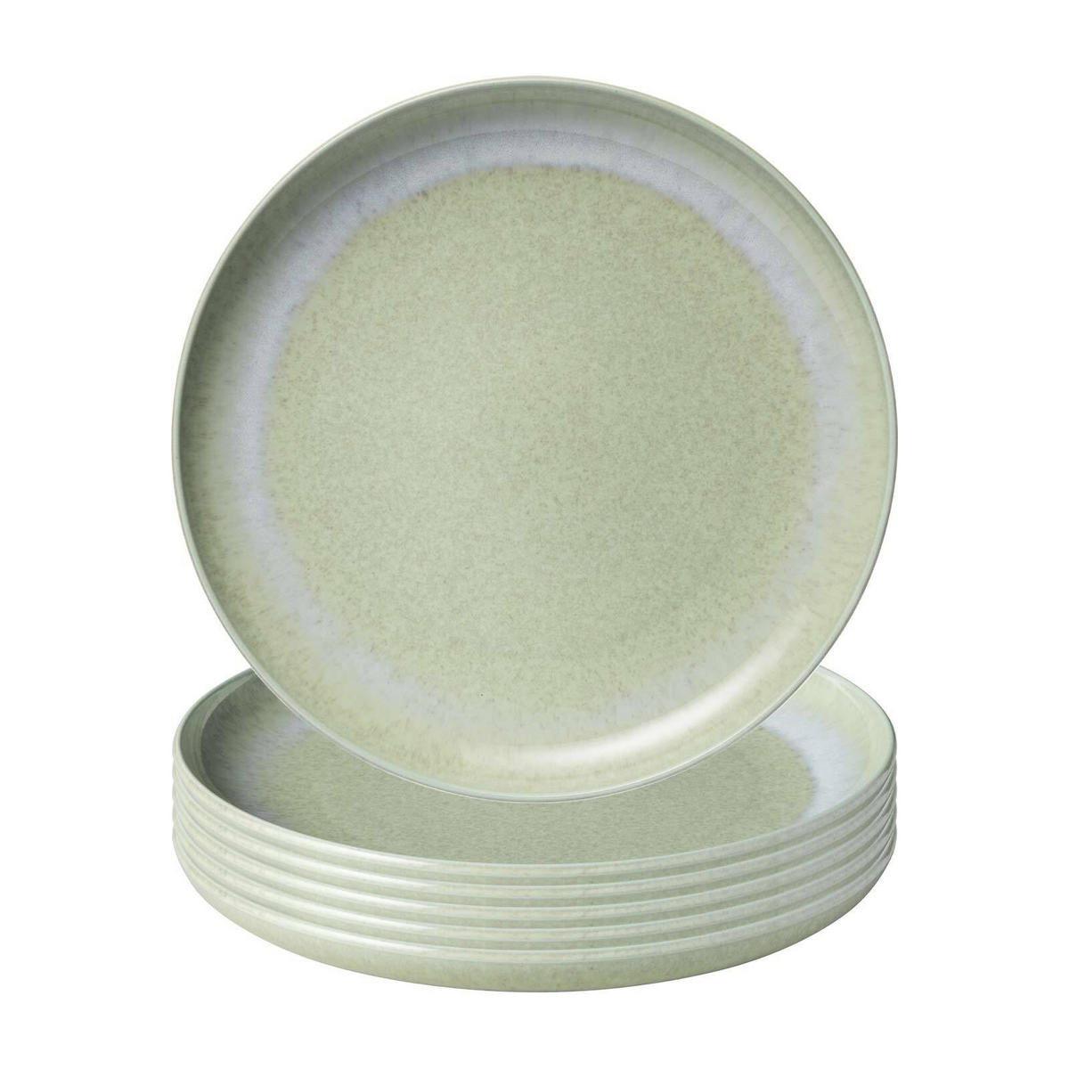 SPEISETELLER Perlemor Alga grün ø 27,1 cm 6er Set - Grün, Keramik (27.1cm) - like.Villeroy & Boch