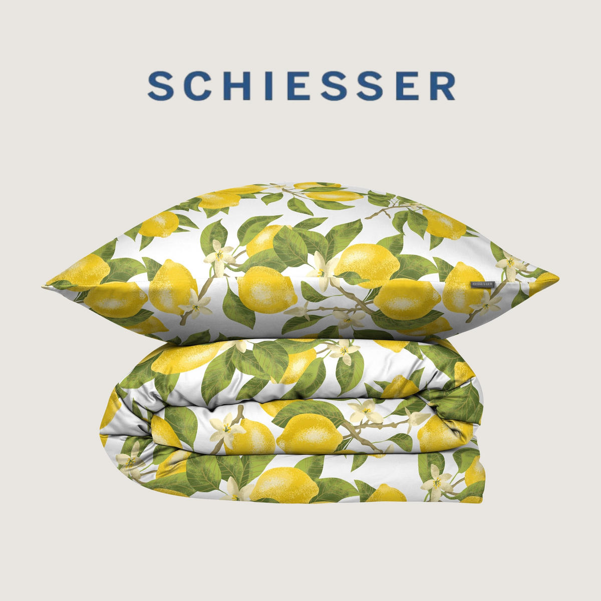 BETTWÄSCHESET Limona - Renforcé - 2-teilig - 135 x 200 cm - Gelb - Gelb, Textil (135/200cm) - SCHIESSER