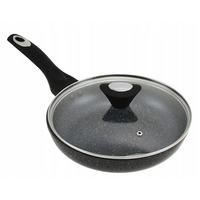 PFANNE Schwarz 40/22/5.5 cm KS2678 - Schwarz, Metall (22cm) - Krisberg 