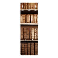 WANDGARDEROBE - Altes Archiv Braun 34/105 cm - Braun, Holzwerkstoff (34/105/1.6cm) - Bilderwelten