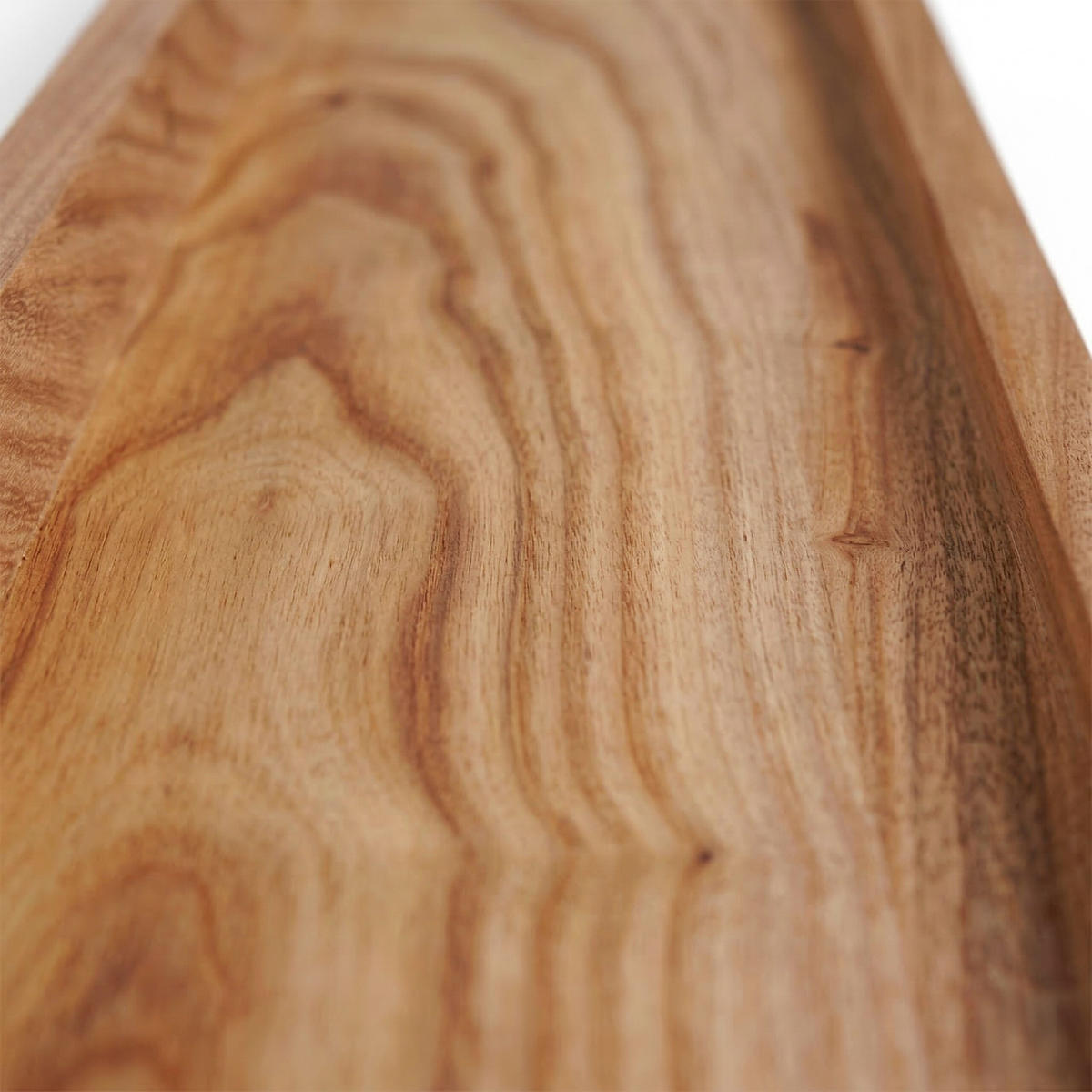 STENNÁ polica - svetlohnedá, drevo (100/5/15cm) - Relaxdays