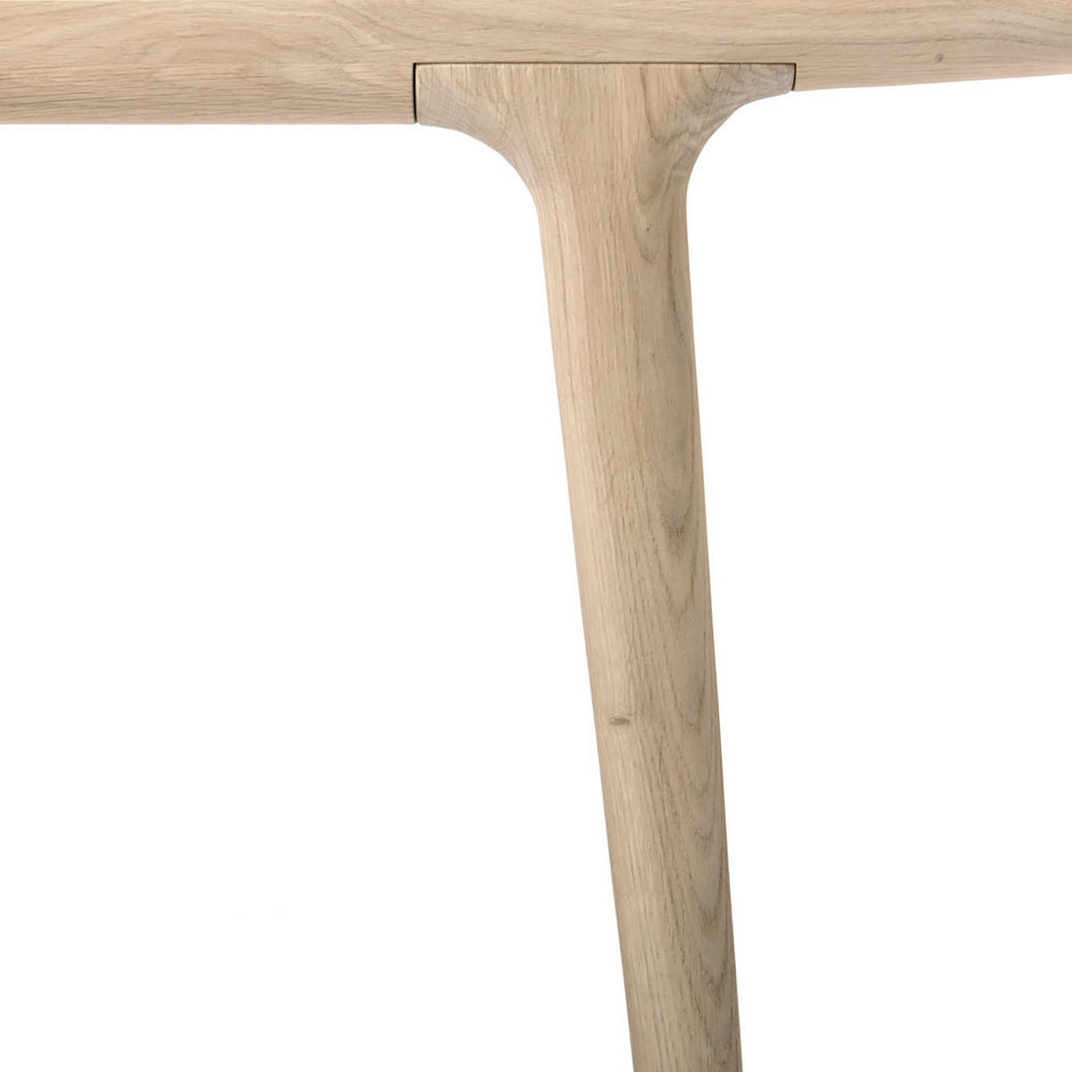 ESSTISCH - Eiche massiv - Eichefarben, Holz (90/200/75cm) - home24