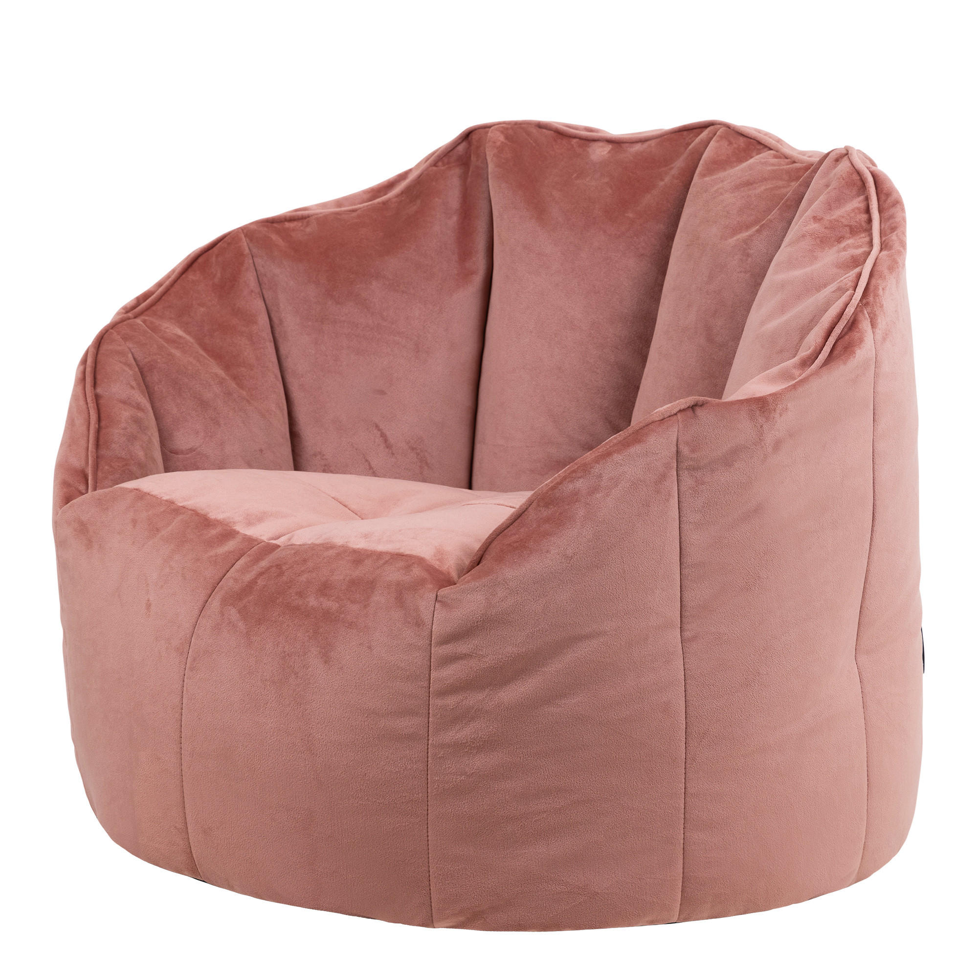 SITZSACK-SESSEL Sirena - Pink, Textil (77/64/74cm) - icon
