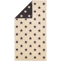 DUSCHTUCH NEW STARS STERNE GROSS 6260 BEIGE/BASALT - 37 - Grau, Textil (70/140cm) - Cawoe